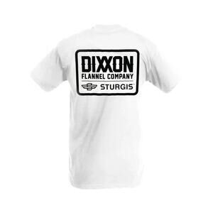 Dixxon Sturgis Badge White